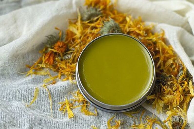 Calendula ile merhem